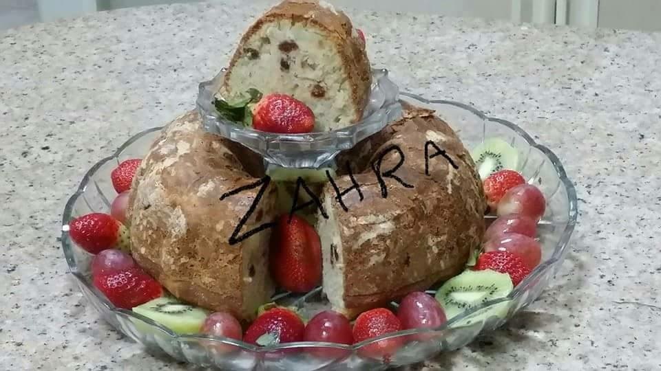 طريقة عمل كيكة التفاح للدايت