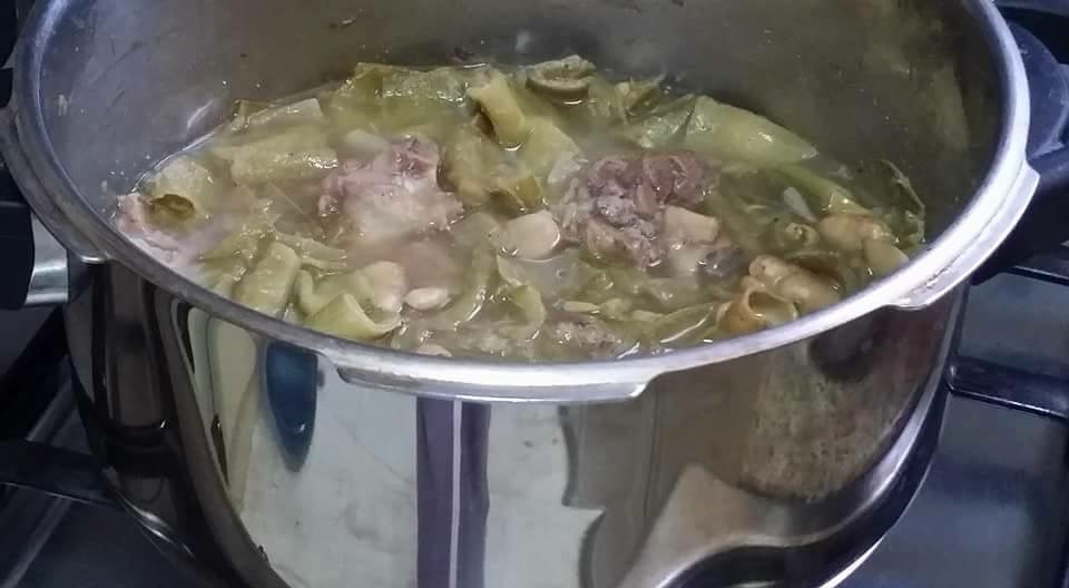 الفول الأخضر باللبن بطريقة صحية