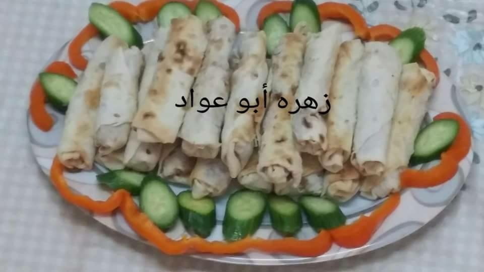 رولات الدجاج بطريقة صحية