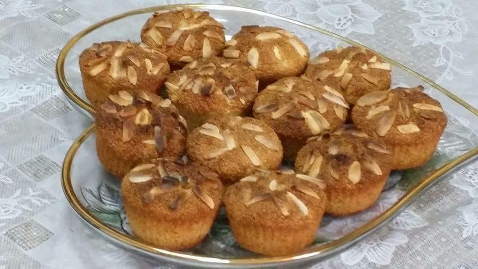 بسبوسة كب كيك 