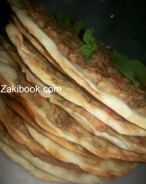 صفيحه اللحمة الشامية على أصولها