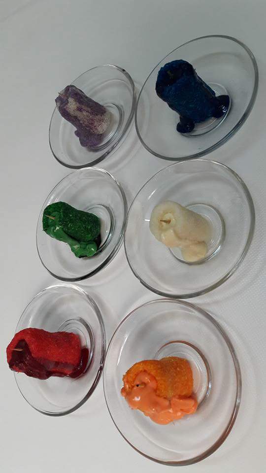 شموع لتزيين السفرة