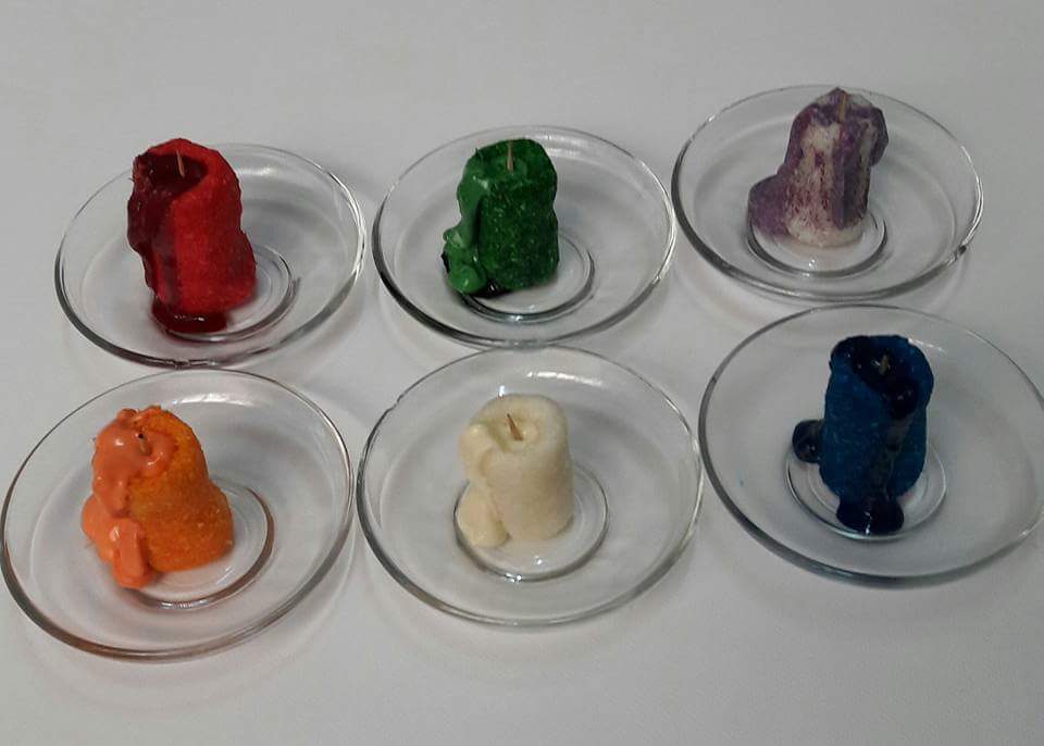 شموع لتزيين السفرة