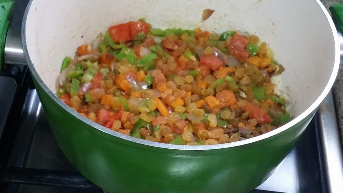 برياني بالدجاج على الطريقة الهندية الأصلية