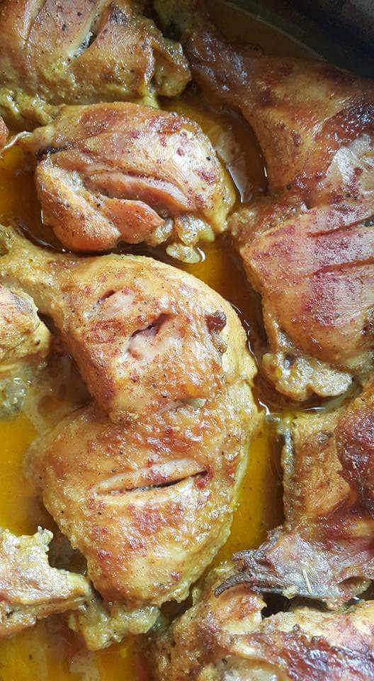 الدجاج بطعم الشاورما