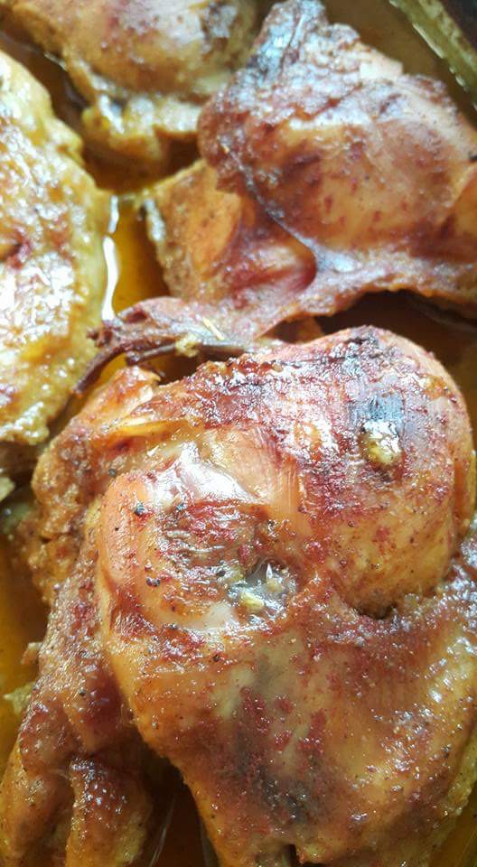 الدجاج بطعم الشاورما