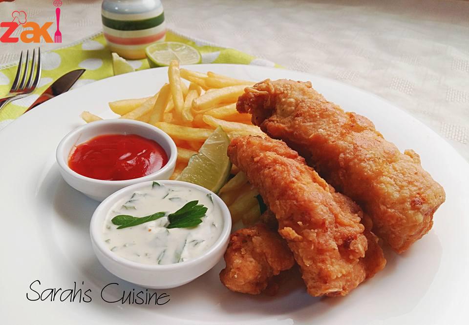 سمك مقرمش و مقرمش و مقرمش 