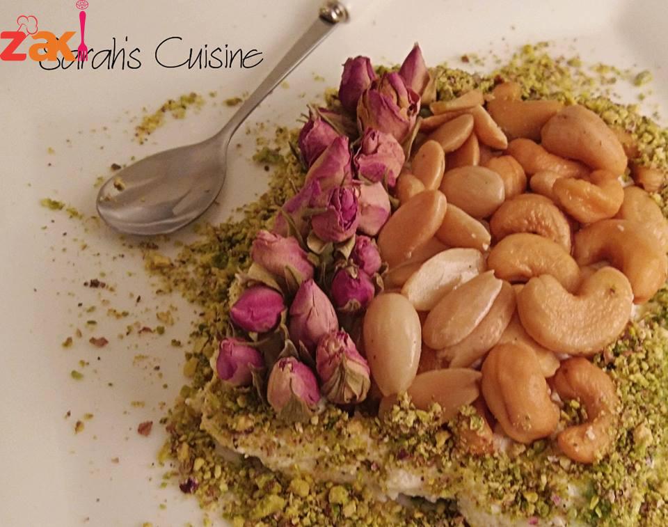 مفروكة الفستق الحلبي ما في داعي أُوصِفو لانو الصور تتكلم ??