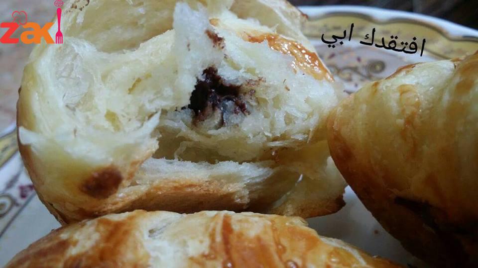 كرواسون احترافي وبالخطوات المصورة 