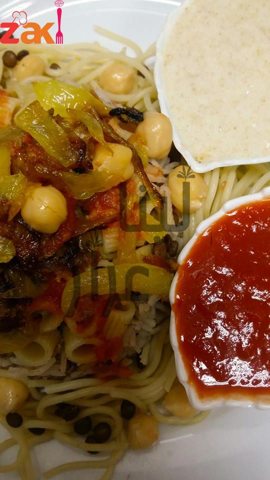 كشري مصري على أصوله