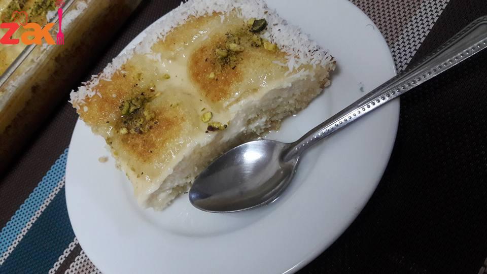 بسبوسة الكاروهات فخمة جدا