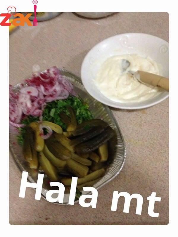 شاورما الدجاج على الطريقة السورية على أصولها