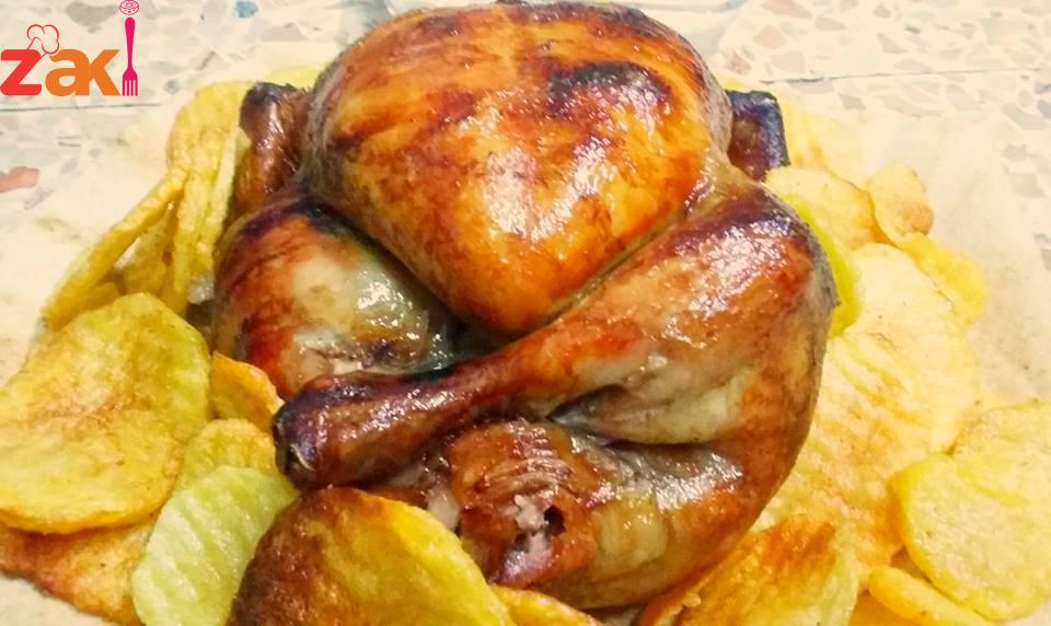 الفروج المشوي عالسيخ