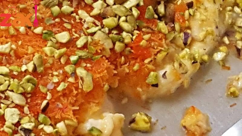 أسهل طريقة لعمل الكنافة النابلسية في البيت احفظوها عندكم