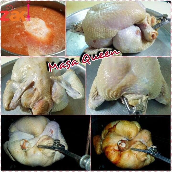 الفروج المشوي عالسيخ