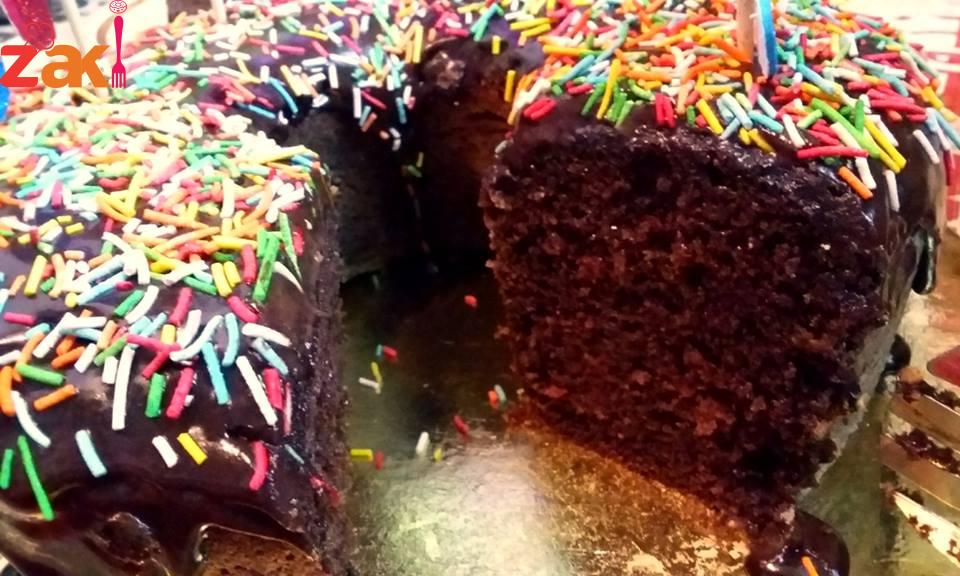  كيييك الشوكولا السائلة  