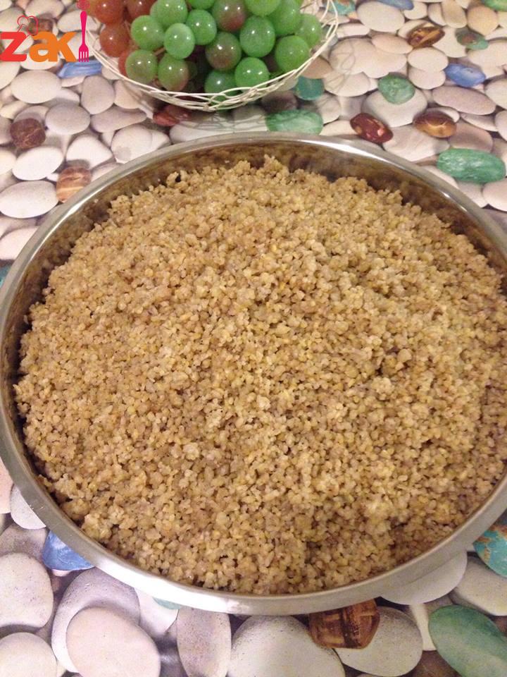 طريقة عمل المفتول على المكنه