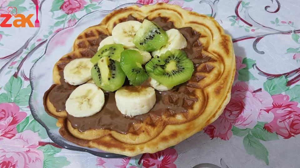 وافل مقرمش على الطريقة البلجيكية