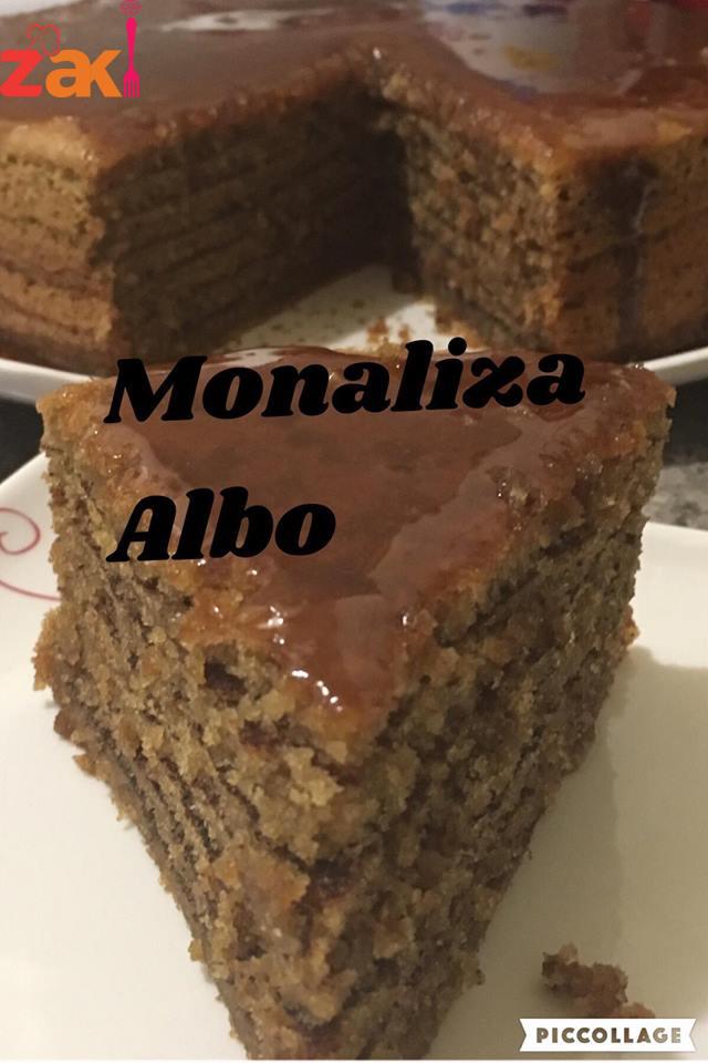 كيكة النسكافيه بطبقات من القرفه و بصوص التوفي جمعت من اشهى النكهات رأيكم