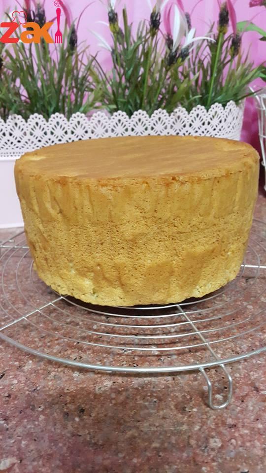 كيك اسفنجي بدون زبده وبدون زيت خفيف ويجننننن وروووووووعه ويهببببل