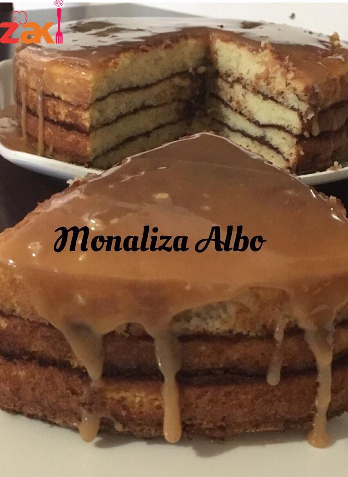 كيكة طبقات القرفة اعتمدتها تكون الكيكة الأسبوعية من زكاوتها