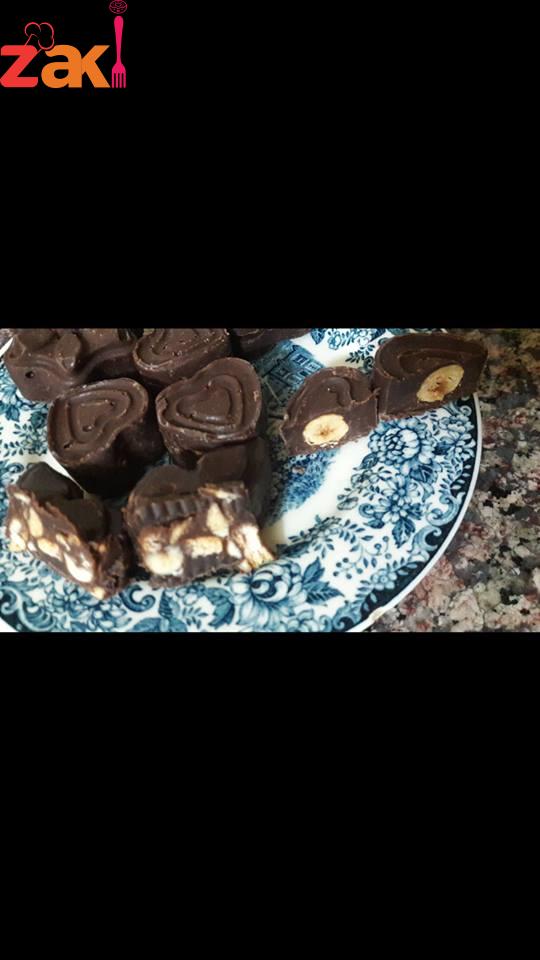 اصنع قوالب الشكولاتة بالبندق بطريقة سهلة جداً