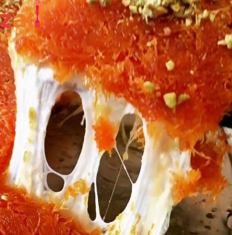 مين بحب ينضم معنا لدرس الكنافه النابلسيه الخشنه