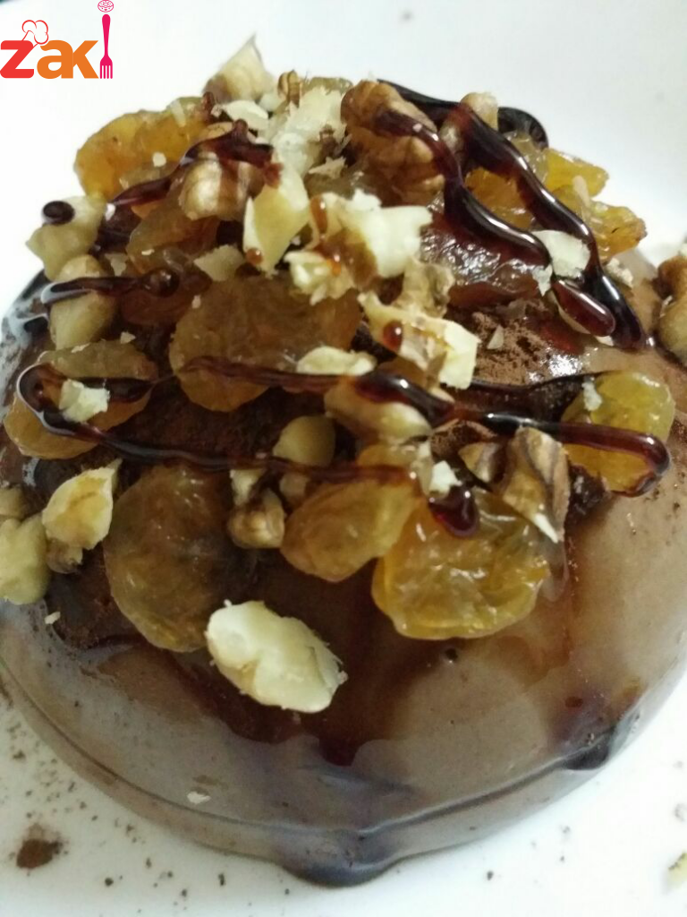 موس الشوكولاته بدون بيض