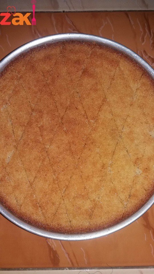 طريقة عمل احلى بسبوسه وعلى طريقتى ومضمونه