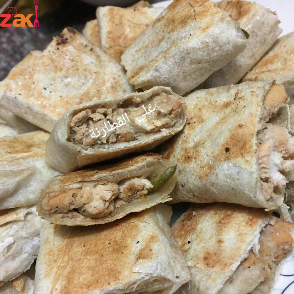 سفايناو دجاج مسحب منقوع