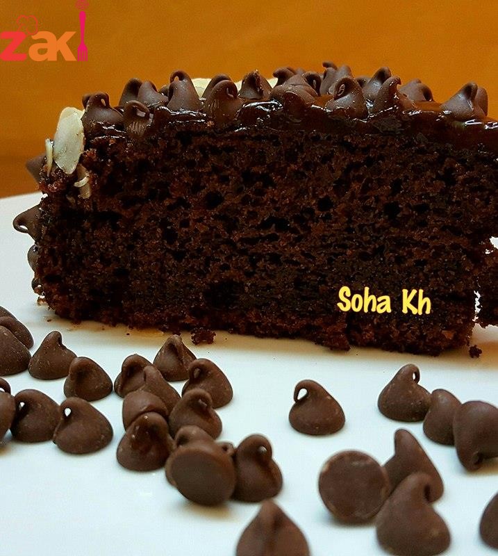 كيك الشكولاه الهش اطيب واخف من كيك بيتي كويكر وطريقه سهله