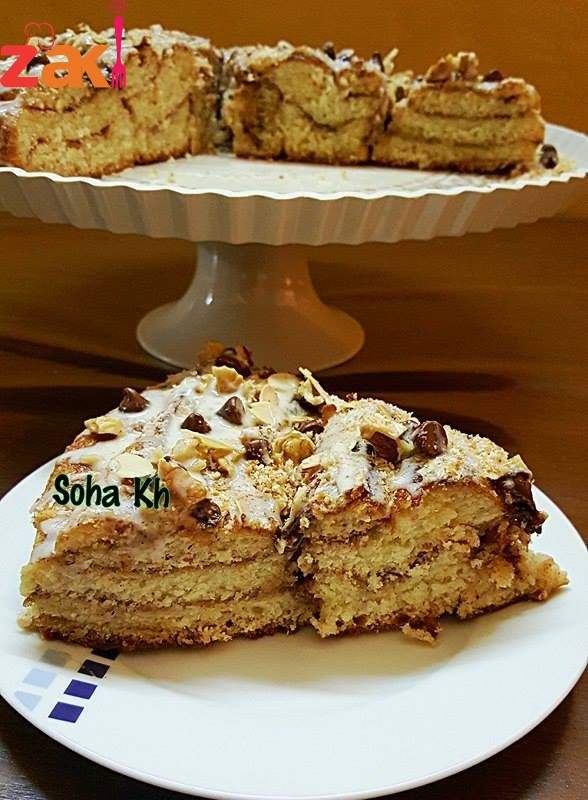 سينابون بطريقه مميزه وعجيينه هشه