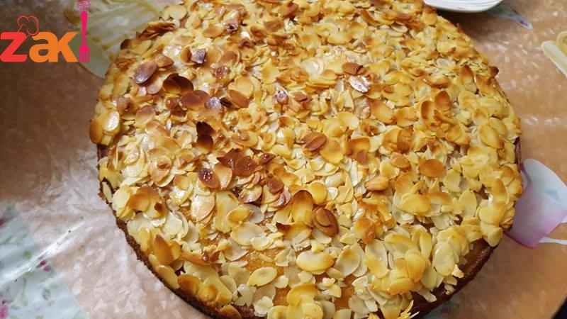 طريقة كيكة اللوز بتشهي و زاكية كتير