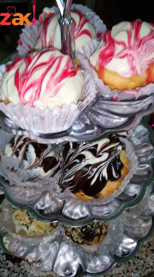 عجينة الشو أو الاكلير على أصولها كتير طيبة و طعمتها روووووعة