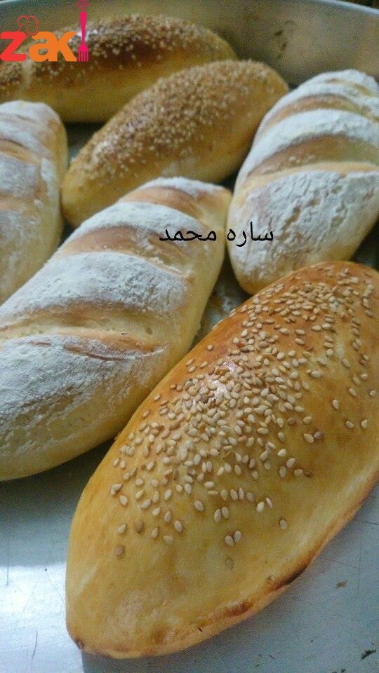 خبز الباجت أو الفينو أو الحمام طريقة سهلة و طعم رووووعة