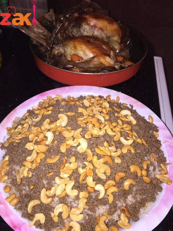 دجاج محشي بالأرز طعمته خرافية كتيييير بشهي 