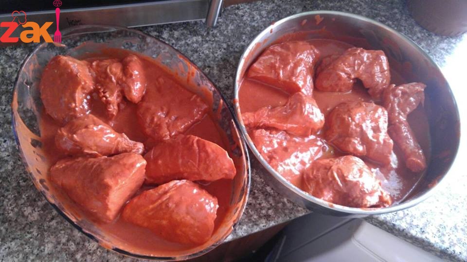 الدجاج على الطريقة التركية مع خبز البوري لأحلى غداء ملوكي