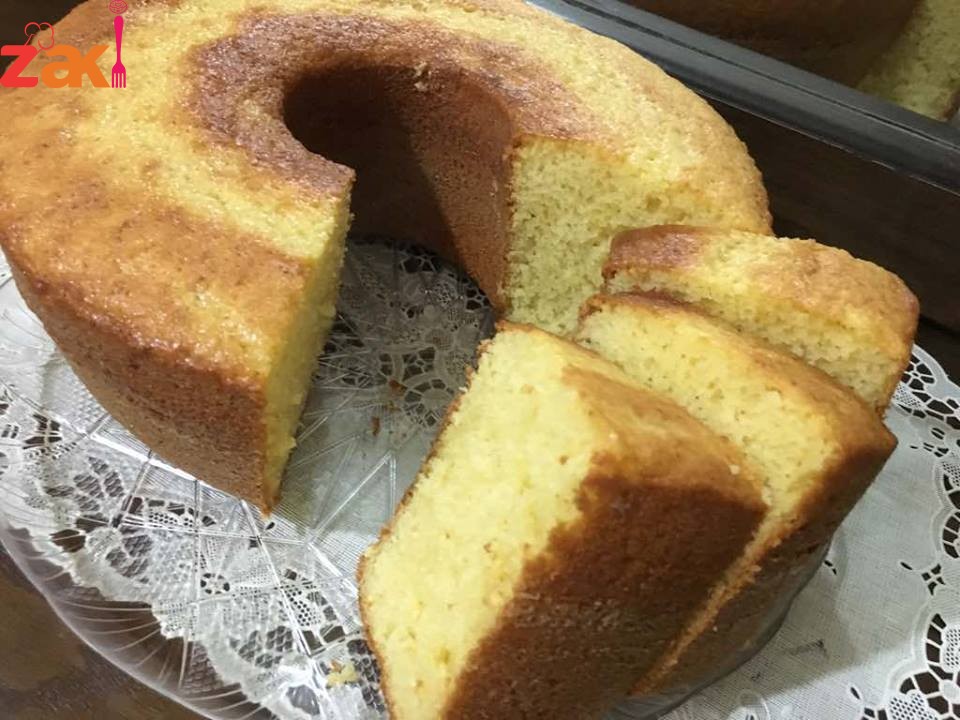 أطيب وأطيب كيكة إسفنجية