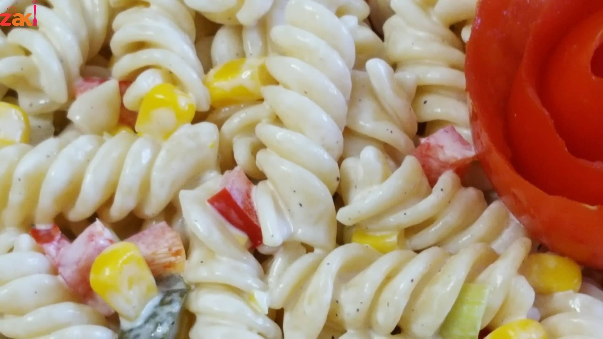 سلطة المعكرونة سريعة وبتشبع اعمليها لأدولاك اليوم