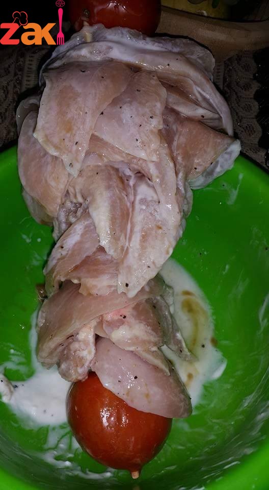 طريقة عمل الشاورما و طريقة عمل صوص الثومية الشهي