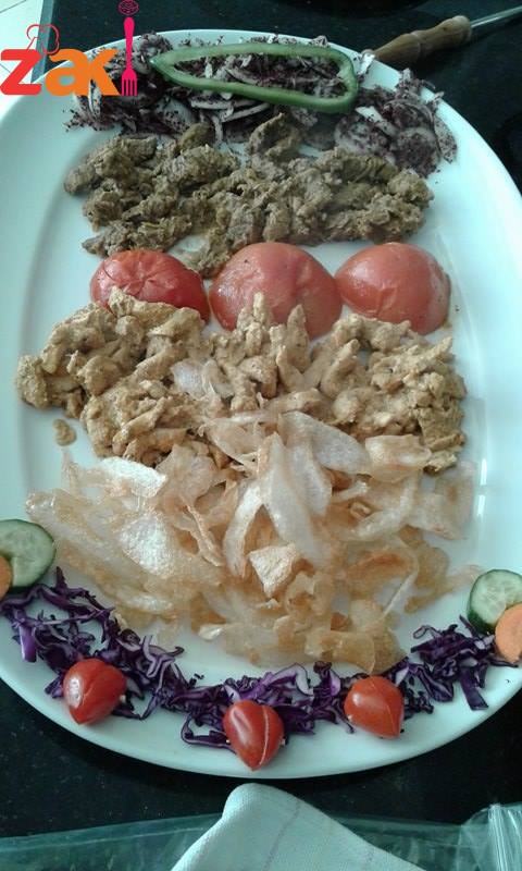 طريقة عمل شاورما اللحم و الدجاج و طريقة الخبز كمان و لا أروع