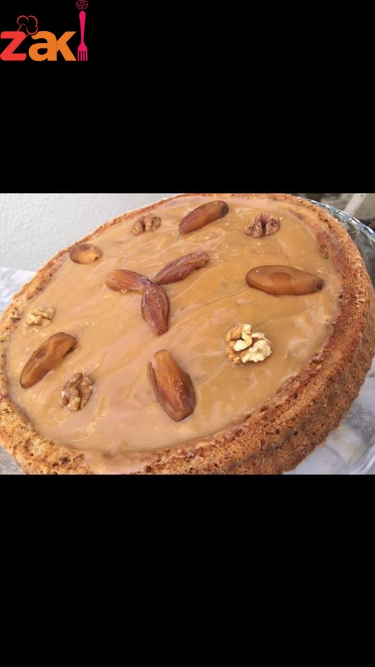 تارت التمر والكراميل حاجة فوق الوصف 