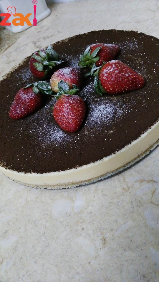 كيكة الشاموا بس مو بكيك ببسكوت خفيفة وطيبة