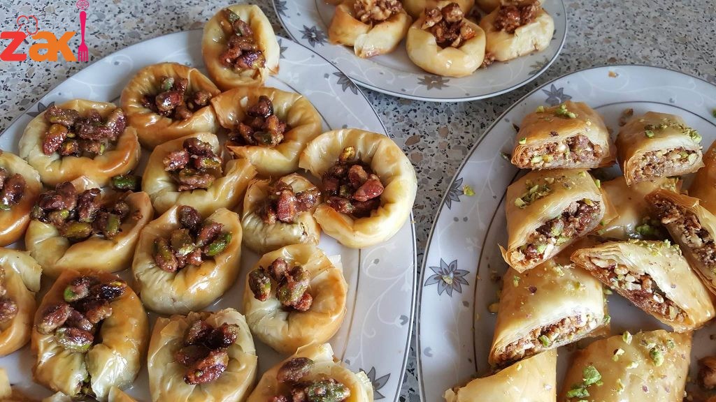 اساور الست من أسهل أنواع الحلويات الشرقية 