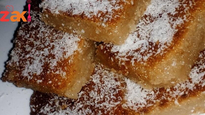 بسبوسة طرية ولا اطيب