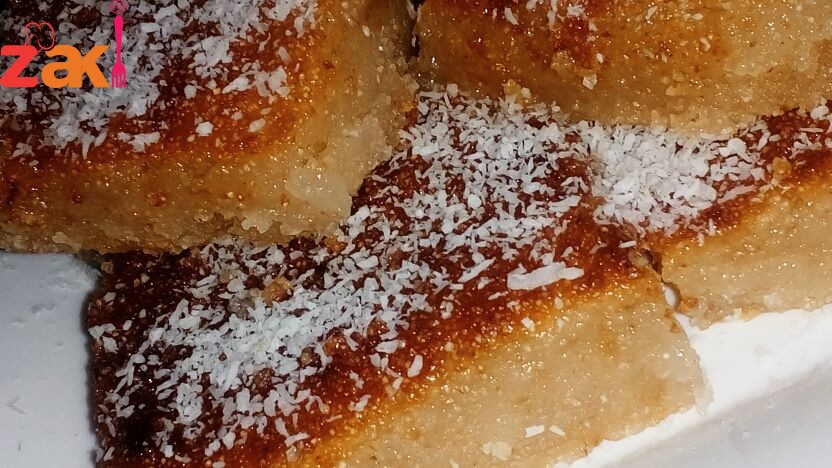 بسبوسة طرية ولا اطيب