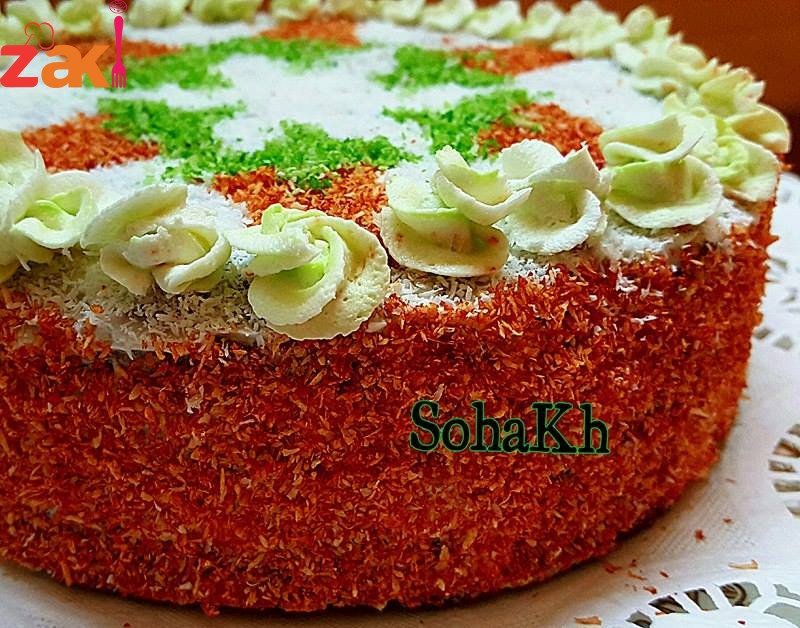 كيكه الجزر هشه جداا ونكهتها روعه ولمسه بسيطه عطتها فخامه