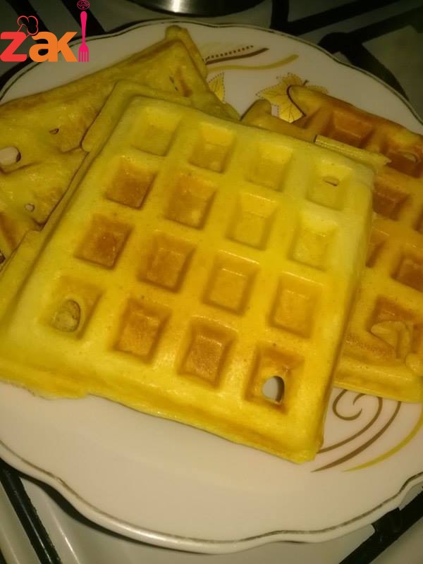 طريقة عمل الوافل ولا ازكى من هيك 