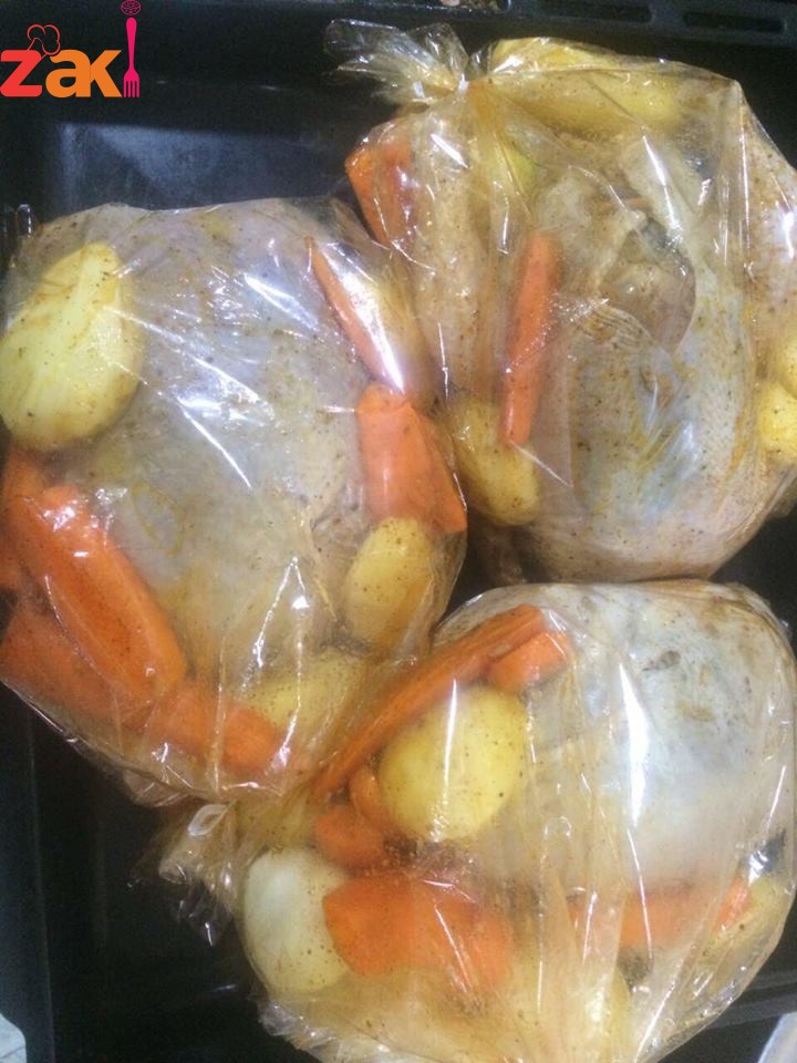 طريقه دجاج المحشي زاكية بشكل مش عادي جربوها و ادعولي