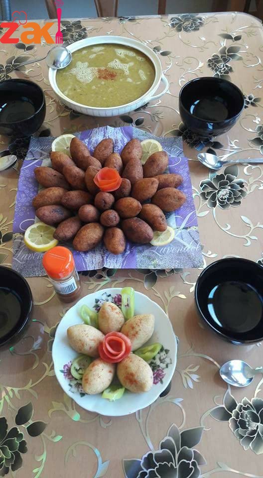 كبة مقلية وكبة مسلوقة وبدون ماكينة تفضلوا